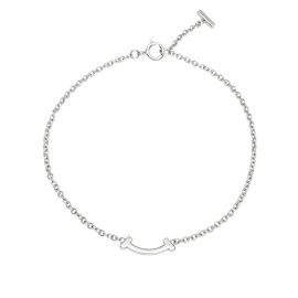 Tiffany & Co Bracciale Mini Wire Tiffany T in oro bianco 18K Bianco