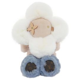 Louis Vuitton Doudou Vivienne Plush Toy White Blue Beige