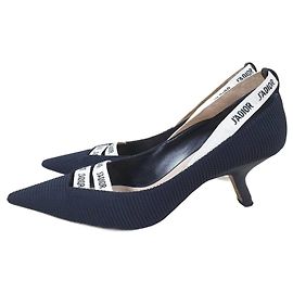 Christian Dior J’ADIOR Schwarze Textil-Pumps Größe 38,5 Schwarz