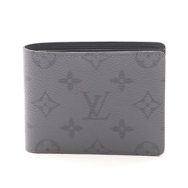 Portafoglio Slender Monogram Eclipse Reverse Bi-fold di Louis Vuitton Marrone