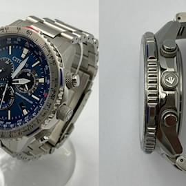 Citizens of Humanity-Citizen Promaster Sky Series Eco-Drive Radio-Controlled Watch-Blue