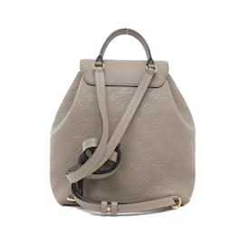 Louis Vuitton-Louis Vuitton Monogram Empreinte Montsouris PM Backpack-Grey