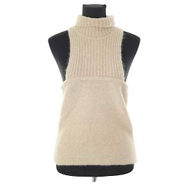 Herve Leger Pull en laine beige Beige