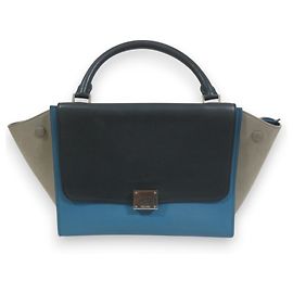 Céline Trapezio Blu