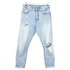 Levi's Jeans rectos 501 en algodón azul Azul