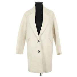 Isabel Marant Beiger Mantel Beige