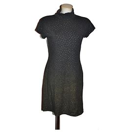 Roberto Cavalli Vestido Cavalli Dorado Gris