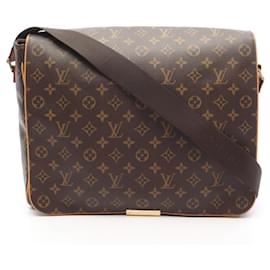 Louis Vuitton-Louis Vuitton Abbesses Monogram Shoulder Bag-Brown