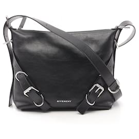 Givenchy-Givenchy VOYOU Leather 2way Shoulder Bag-Black