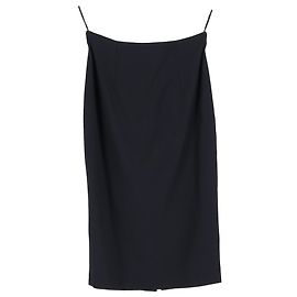Jupe crayon Alexander McQueen en polyester noir Noir