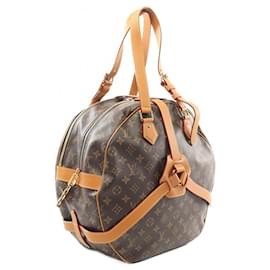 Louis Vuitton-Louis Vuitton Monogram Soft Hat Trunk Boston Bag M44750-Brown