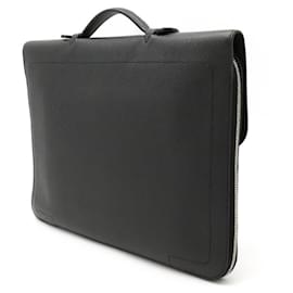 Hermès-Hermes Serviette 57 Epsom Briefcase-Black