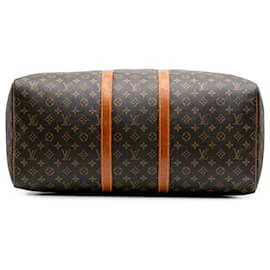 Louis Vuitton-Louis Vuitton Monogram Keepall 55-Brown