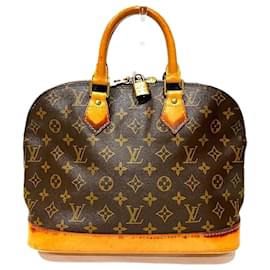 Louis Vuitton-Louis Vuitton Alma Monogram Handbag-Brown