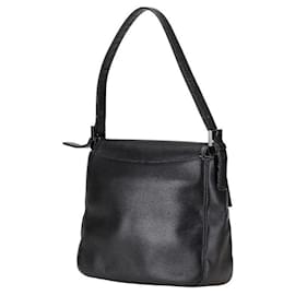 Givenchy-Givenchy Leather 4G Logo Shoulder Bag-Black