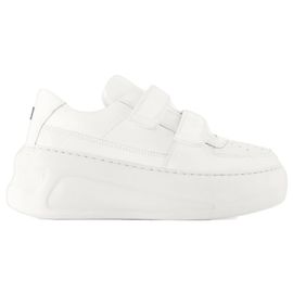 Steffey U Friend Sneakers - Acne Studios - Leder - Weiß Weiß