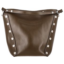 Bolsa Studded Mulberry Camden em couro verde oliva Verde Verde oliva
