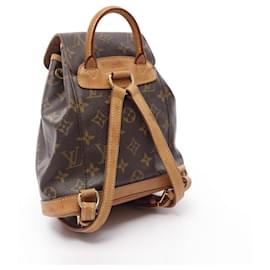 Louis Vuitton-Louis Vuitton Mini Montsouris Monogram Backpack-Brown