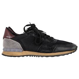 Rockrunner Sneakers von Valentino Garavani in Schwarz mit Mischmaterialien Schwarz