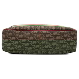 Dior-Dior Diorissimo Trotter Coated Canvas Rasta Crossbody-Brown