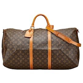 Louis Vuitton-Louis Vuitton Keepall 60 Monogram 2way Boston Bag-Brown