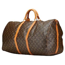 Louis Vuitton-Louis Vuitton Keepall Bandouliere Monogram 2way bag-Brown