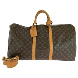 Louis Vuitton-Louis Vuitton Monogram Keepall 2way Bag M41414-Metallic,Bronze