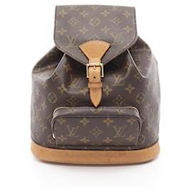 Louis Vuitton-Louis Vuitton Montsouris Monogram Backpack-Brown