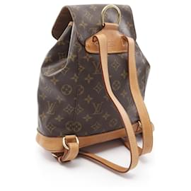 Louis Vuitton-Louis Vuitton Montsouris Monogram Backpack-Brown