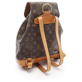 Louis Vuitton-Louis Vuitton Montsouris Monogram Backpack-Brown