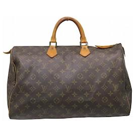 Louis Vuitton-Louis Vuitton Speedy Monogram Boston Bag-Brown