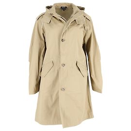 Apc Casaco parka com capuz A.P.C. em algodão bege Bege