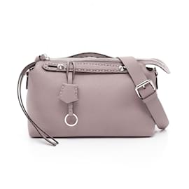 Fendi-Fendi Leather BY THE WAY SOFT MEDIUM Handbag 8BL155-Pink