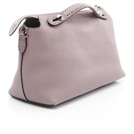 Fendi-Fendi Leather BY THE WAY SOFT MEDIUM Handbag 8BL155-Pink