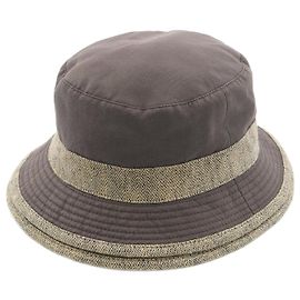 Hermès Sombrero de algodón Hermes Castaño