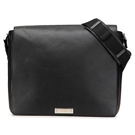 Cartier Leder Schultertasche Schwarz