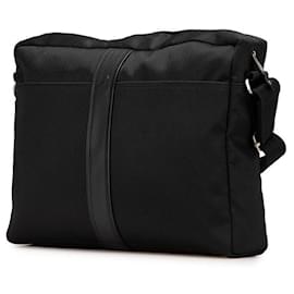Hermès-Hermes Toilachevron Acapulco Basas MM Shoulder Bag-Black