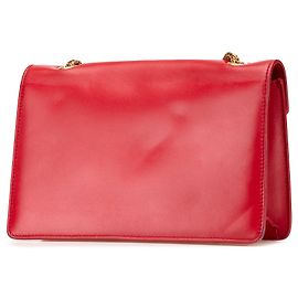 Bolsa transversal de couro Betty Small da Saint Laurent Vermelho
