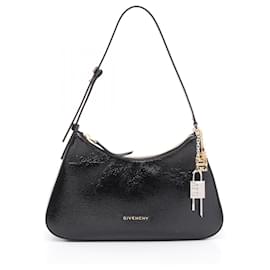Givenchy-Givenchy BB511JB27X001 Leather Shoulder Bag-Black