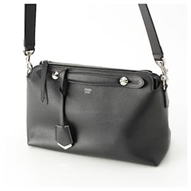 Fendi-Fendi By The Way Medium Leather 2way Bag-Black