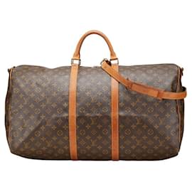 Louis Vuitton-Louis Vuitton Monogram Keepall Bandouliere 2way Boston Bag M41412-Brown