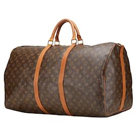 Louis Vuitton-Louis Vuitton Monogram Keepall Bandouliere 2way Boston Bag M41412-Brown