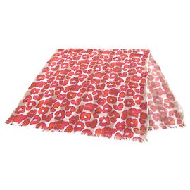 Bufanda de algodón Orbe bordada de Vivienne Westwood Multicolor