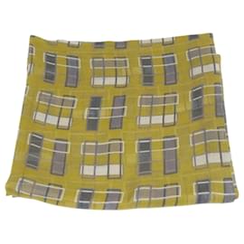 Hermès-Lenço de seda com padrão H da Hermès-Multicor