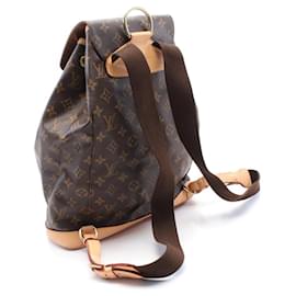 Louis Vuitton-Louis Vuitton Monogram Montsouris GM Backpack M51135-Brown