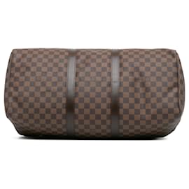 Louis Vuitton-Louis Vuitton Damier Ebene Keepall 50-Brown