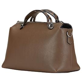 Fendi-Fendi By The Way Medium Leather Handbag-Brown