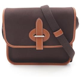 Hermès-Hermes Buenaventura PM Toilovofficier Shoulder Bag-Brown