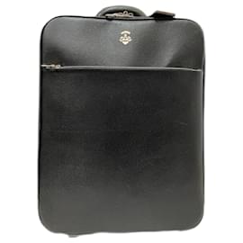 Bally-Bally Leather Suitcase-Black