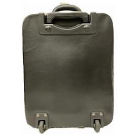 Bally-Bally Leather Suitcase-Black